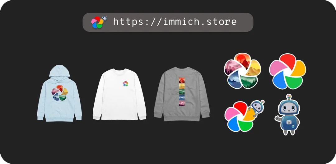 Immich merch and Mich