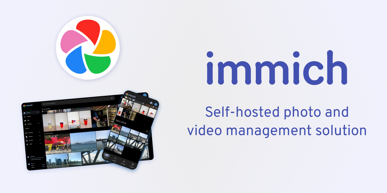Immich - Self-hosted photos and videos backup tool